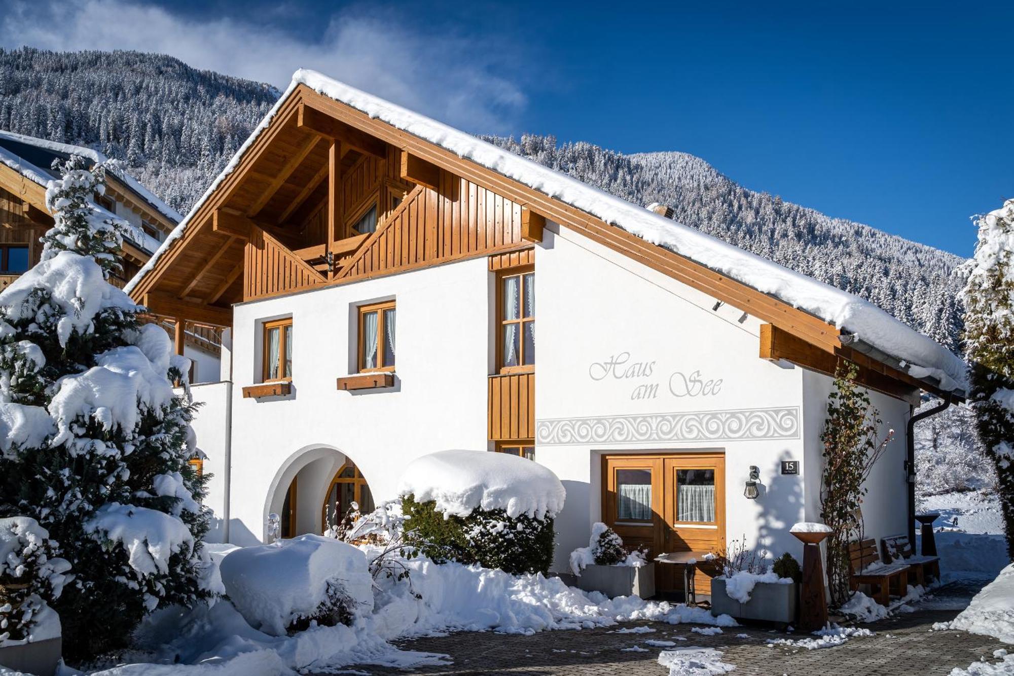 Ferienhaus Am Burgsee Ladis Ngoại thất bức ảnh